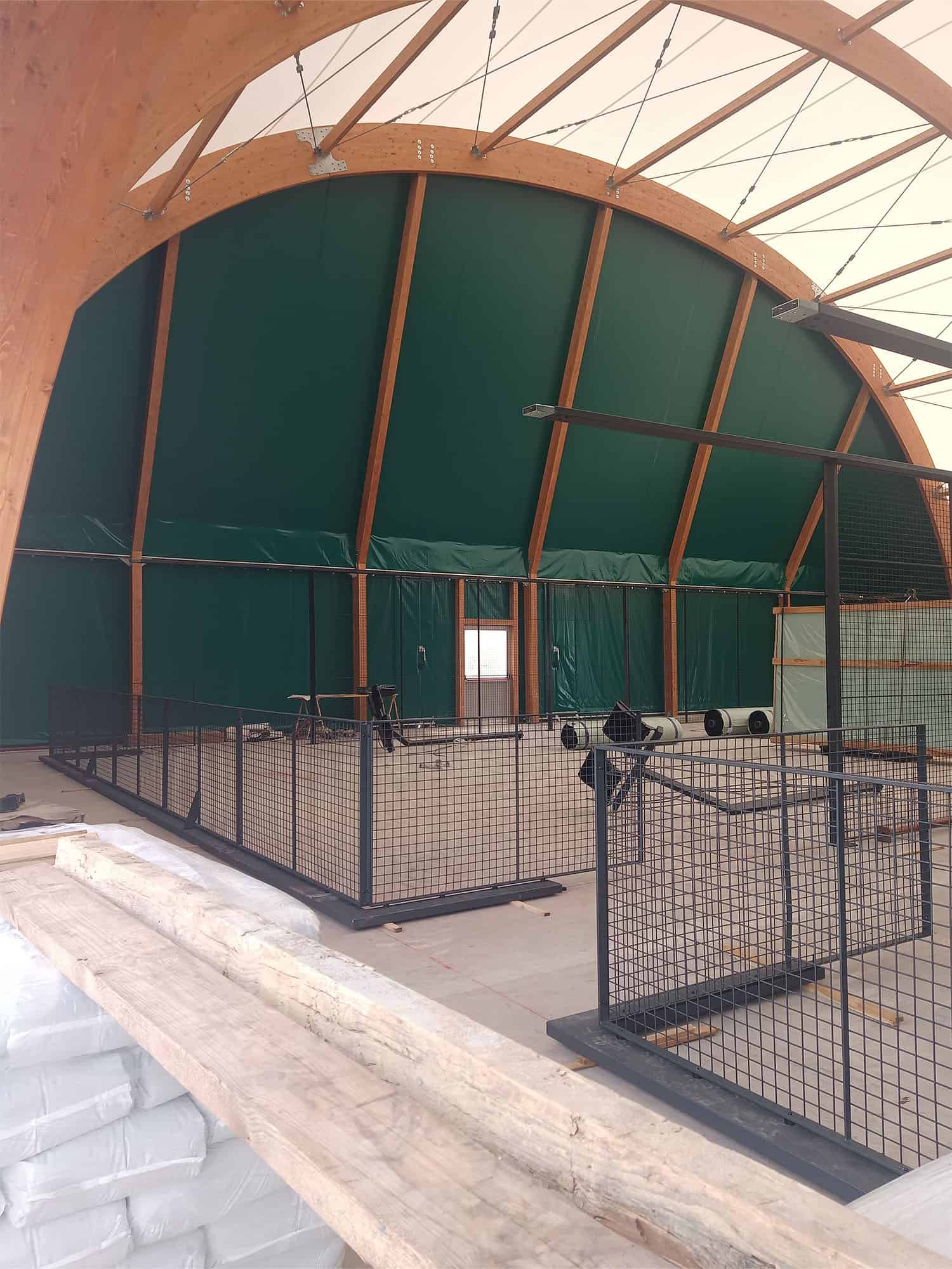 costruzione campo padel